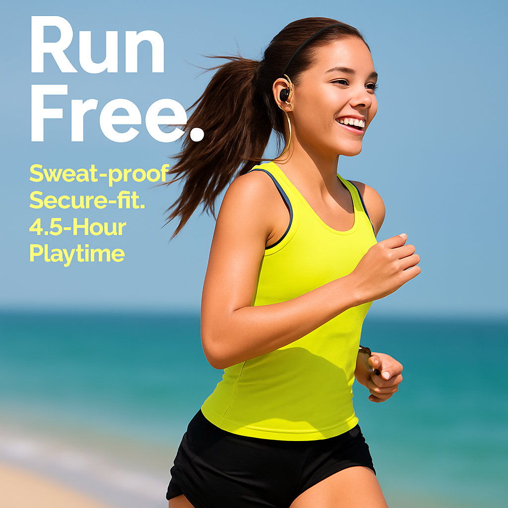 Wireless Headsets for Running - Lightweight In-Ear