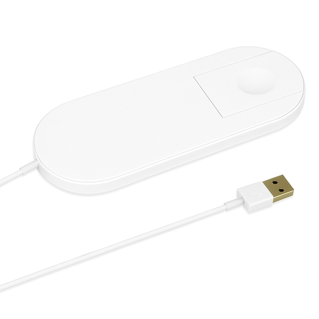 2-in-1 Wireless Charger for Watch and Phone
