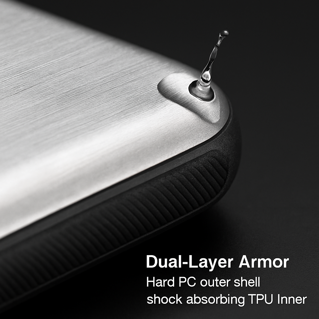 Finger Strap Phone Case with Kickstand for Secure Grip