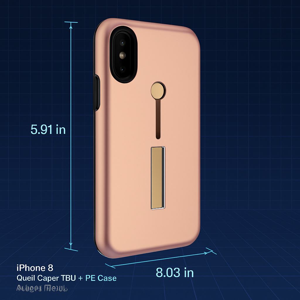Finger Strap Phone Case with Kickstand for Secure Grip