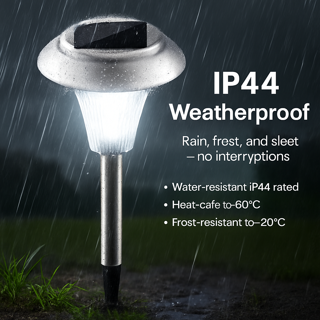 Solar Garden Lights Color Changing Pathway Lamps