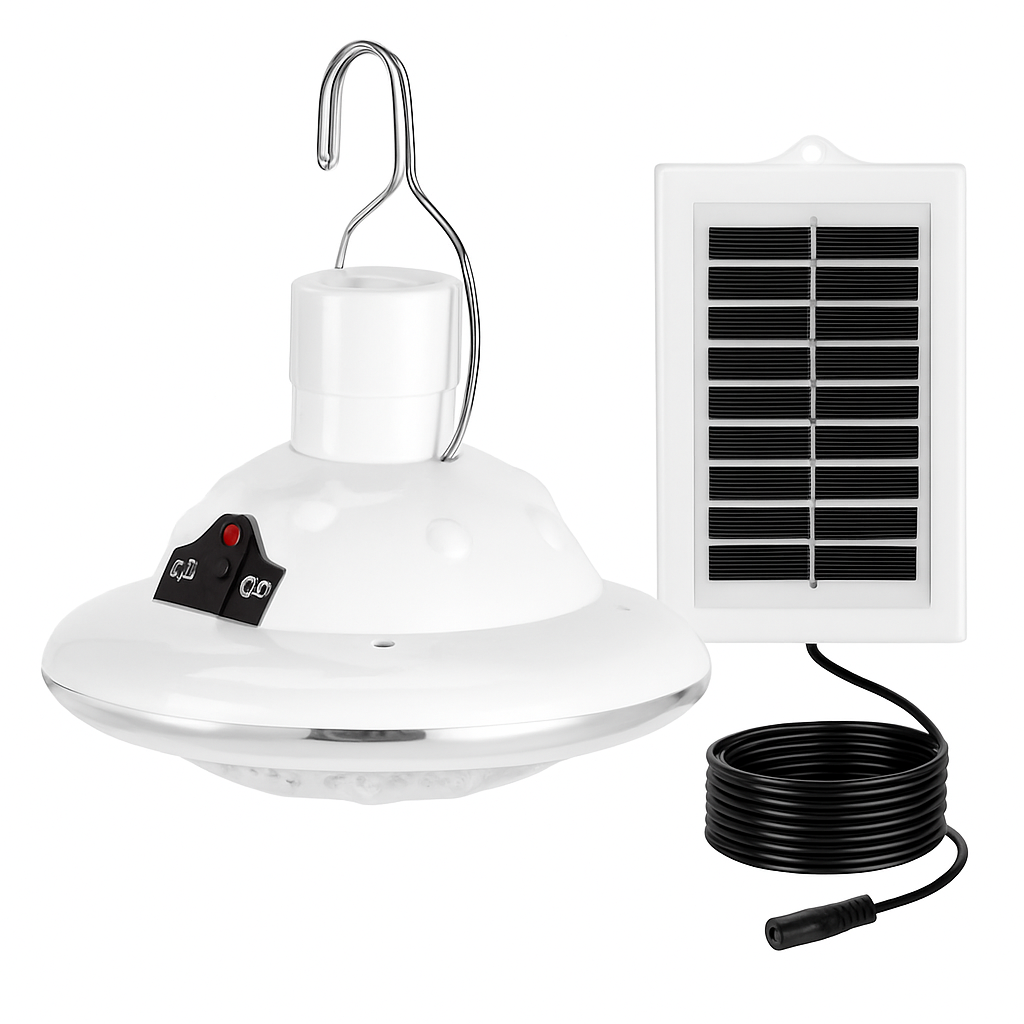 Solar Camping Light Hanging LED Bulb Lamp Portable Lantern