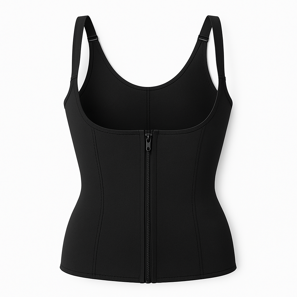 Zippered Waist Trainer Corset for Women Slimming - Support