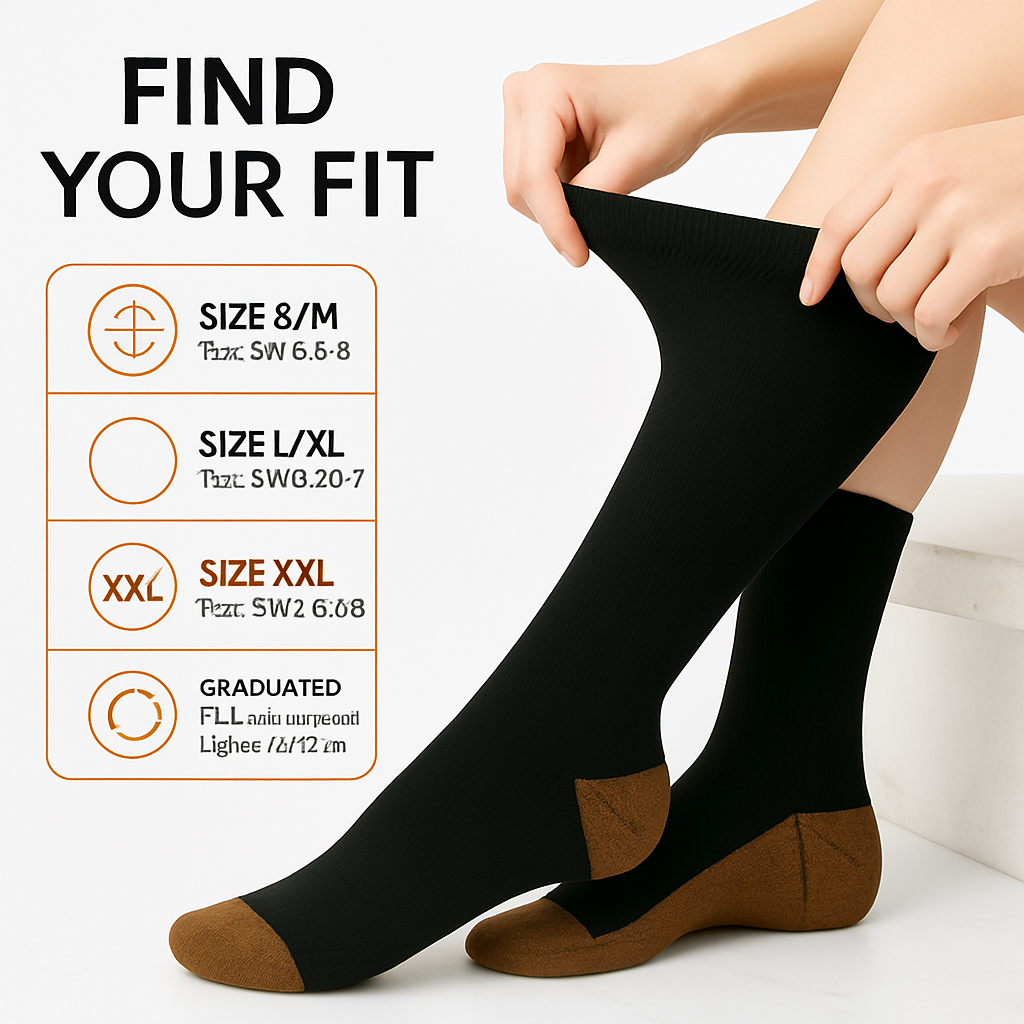 Compression Socks for Support and Recovery