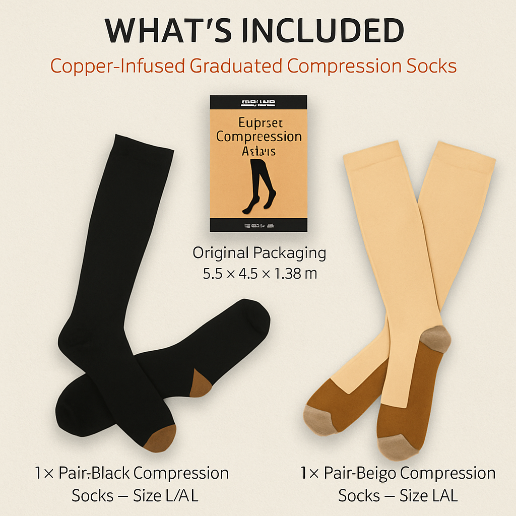 Compression Socks for Support and Recovery