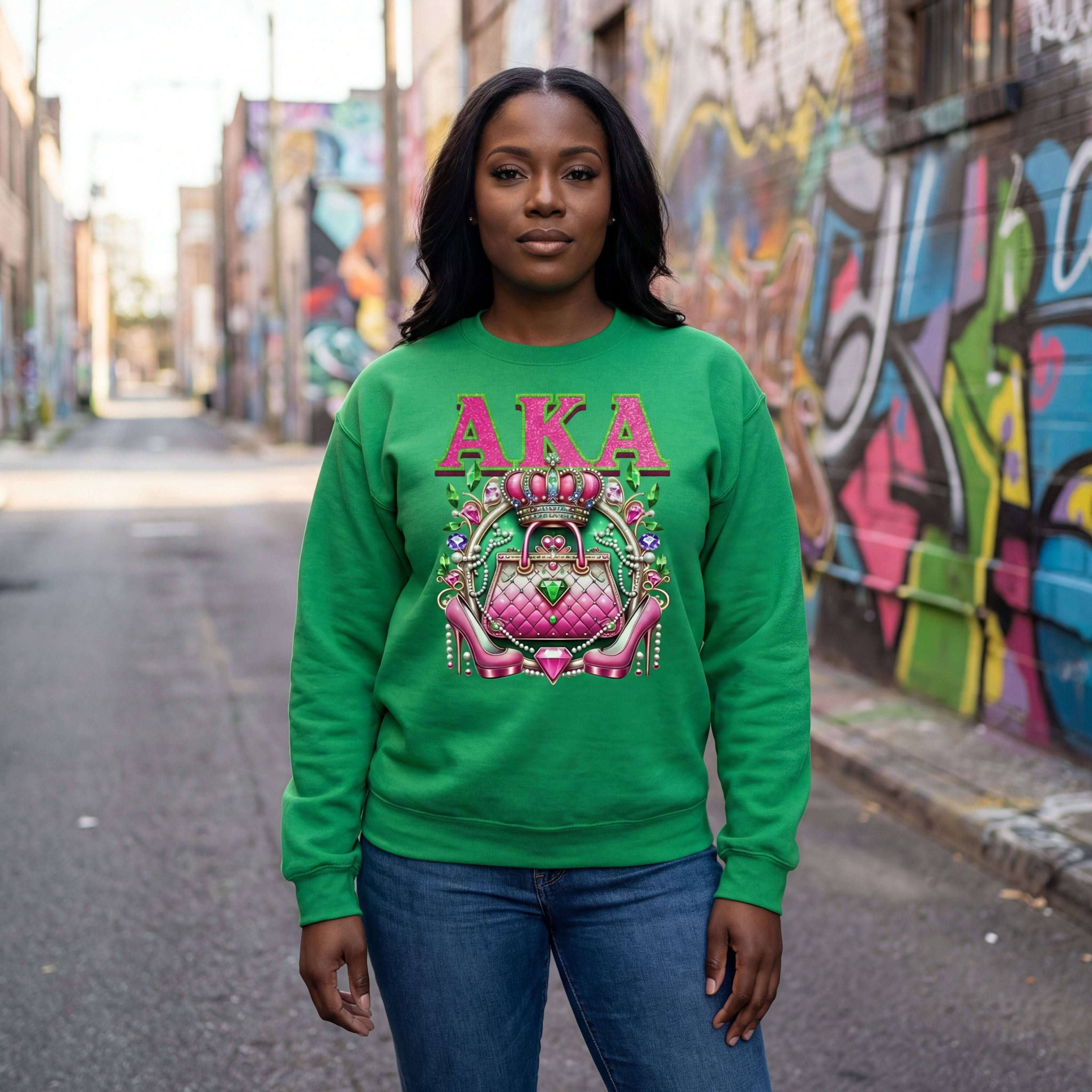 AKA Crown & Couture Luxury Sweatshirt