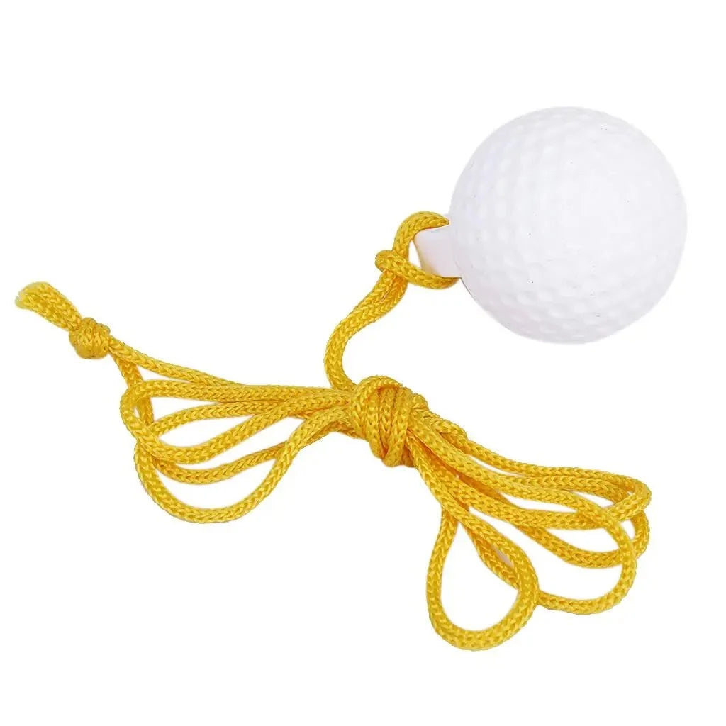 Golf Practice Ball with Rope – Swing Training Aid