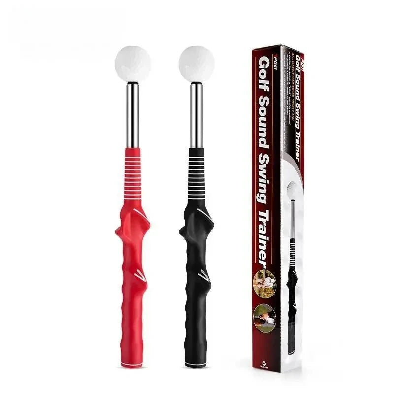 Retractable Golf Swing Stick – Telescopic Sound Trainer
