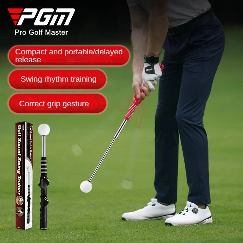 Retractable Golf Swing Stick – Telescopic Sound Trainer