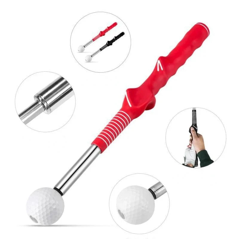 Retractable Golf Swing Stick – Telescopic Sound Trainer