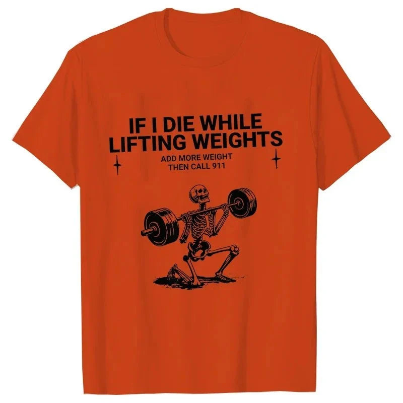 Men's Weightlifting T-Shirt – Short Sleeve Gym Tee