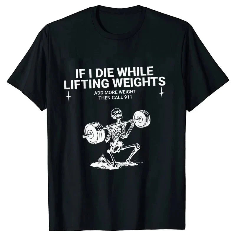 Men's Weightlifting T-Shirt – Short Sleeve Gym Tee