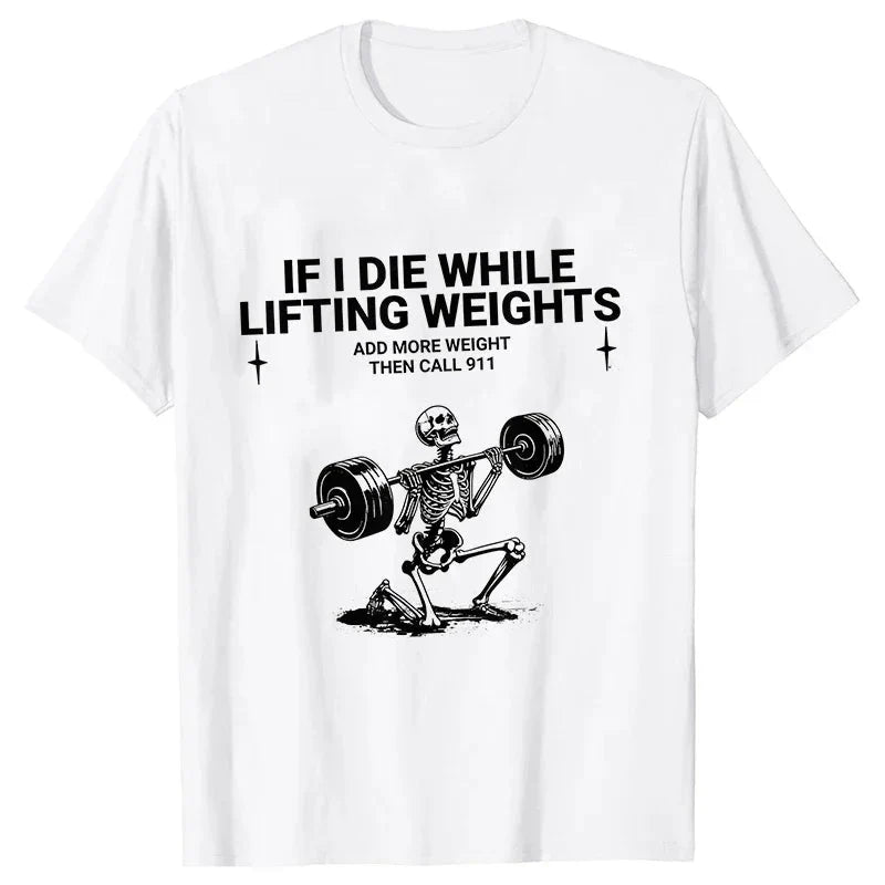 Men's Weightlifting T-Shirt – Short Sleeve Gym Tee
