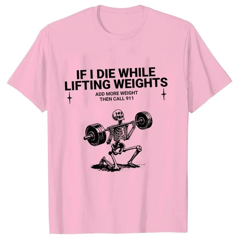 Men's Weightlifting T-Shirt – Short Sleeve Gym Tee