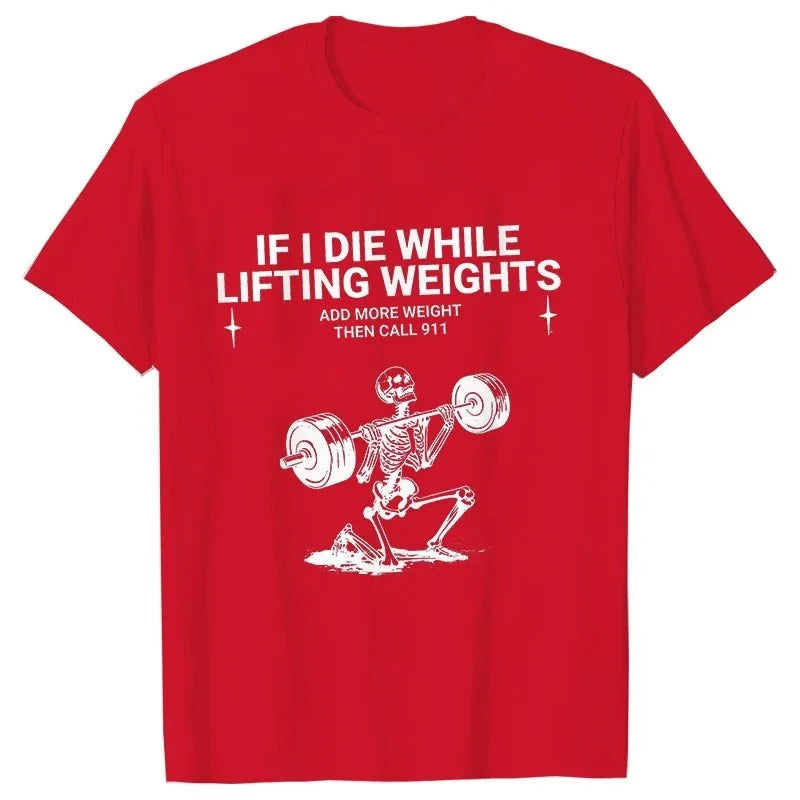 Men's Weightlifting T-Shirt – Short Sleeve Gym Tee