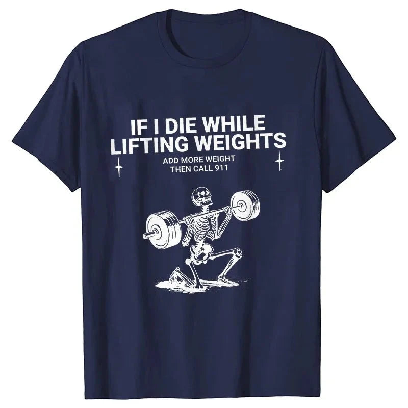 Men's Weightlifting T-Shirt – Short Sleeve Gym Tee
