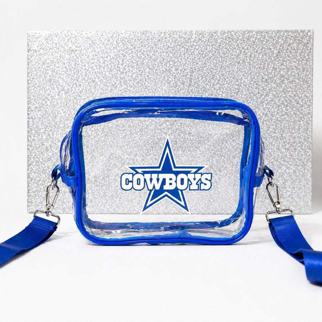 Dallas Cowboys Clear Crossbody Bag- stadium