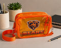 Chicago Bears Orange Transparent Cross-Body Bag