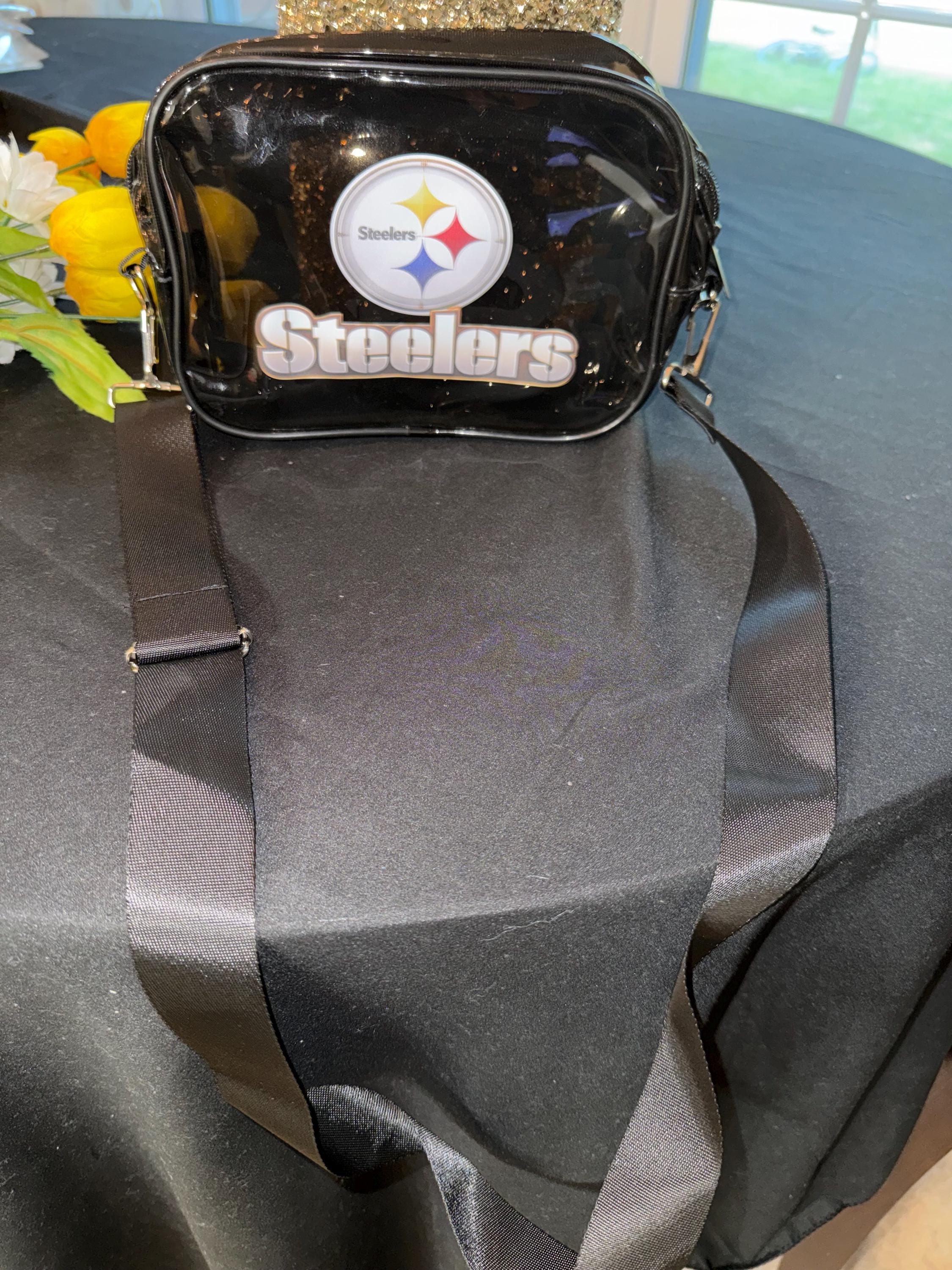 Pittsburgh Steelers Transparent Crossbody Bag
