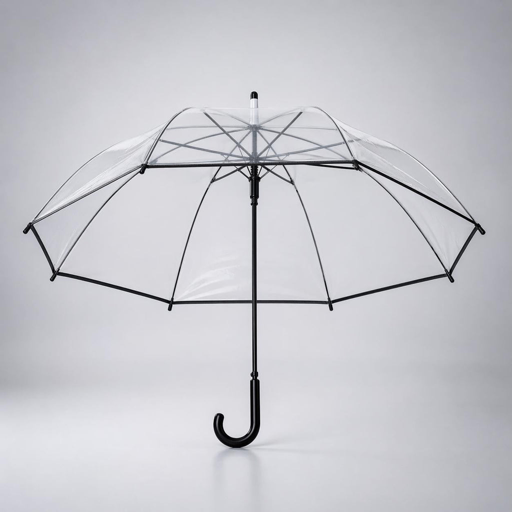 Clear Rain Umbrella -  Full Coverage