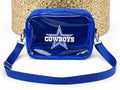 Dallas Cowboys Blue Clear Crossbody Bag