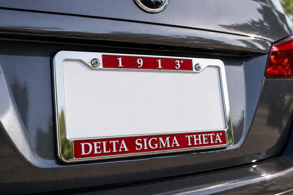 Delta Sigma Theta License Plate Frame | DST 1913