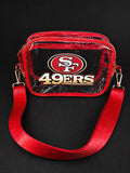 San Francisco 49ers Crossbody Stadium Bag