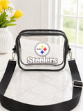 Pittsburgh Steelers Clear Crossbody Bag | Stadium Approved Purse