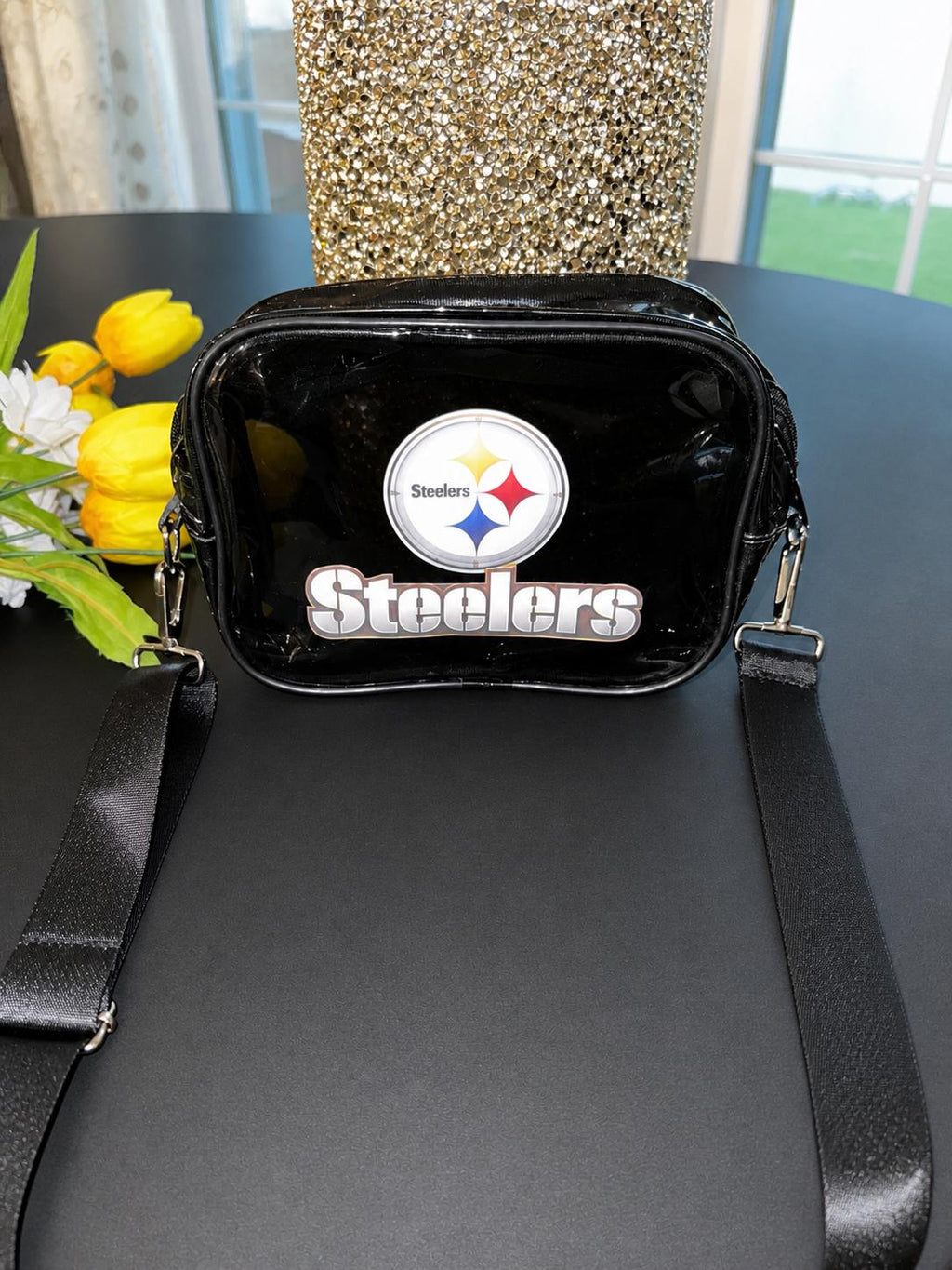 Pittsburgh Steelers Transparent Crossbody Bag