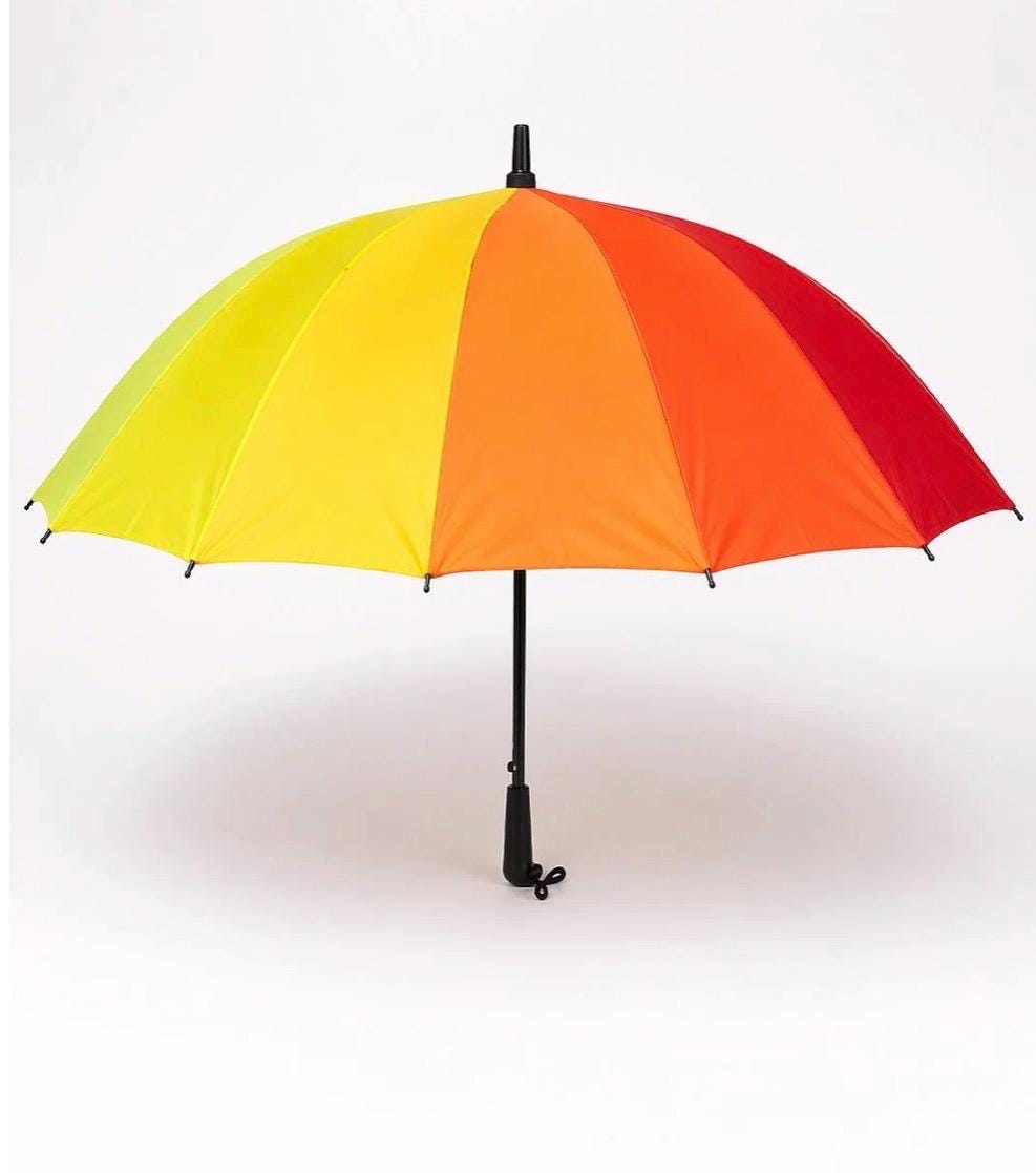 Rainbow Gift Set - Umbrella, Backpack, Fan