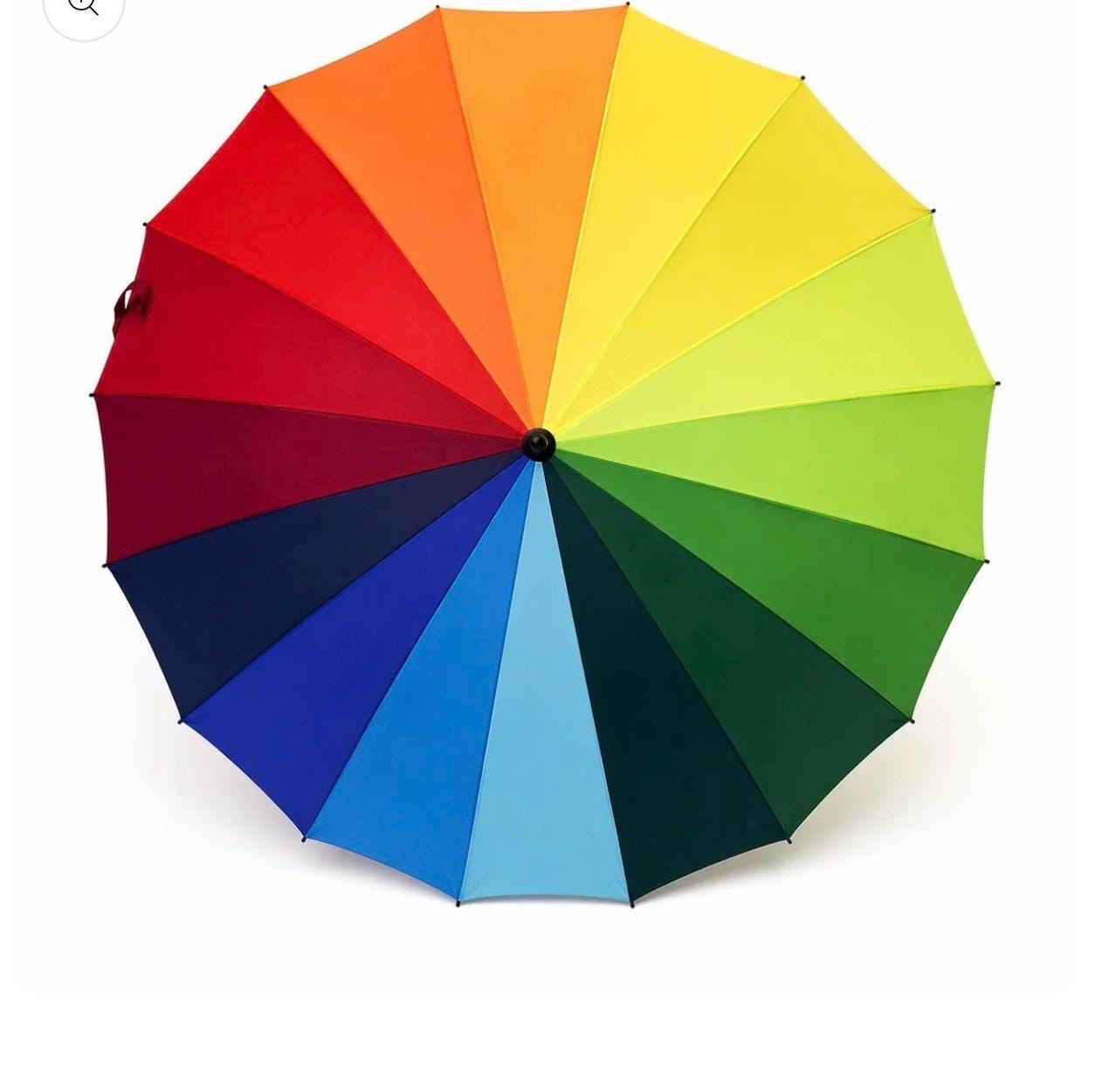 Rainbow Gift Set - Umbrella, Backpack, Fan