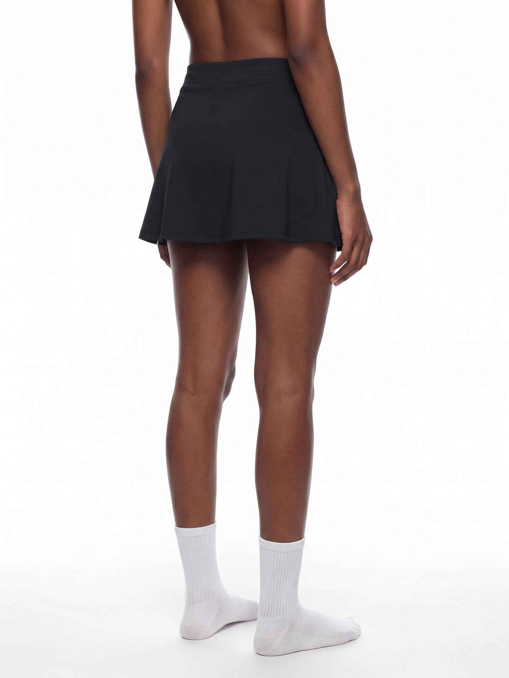 Loki & Ivy High-Waist Pocketed A-Line Skirt