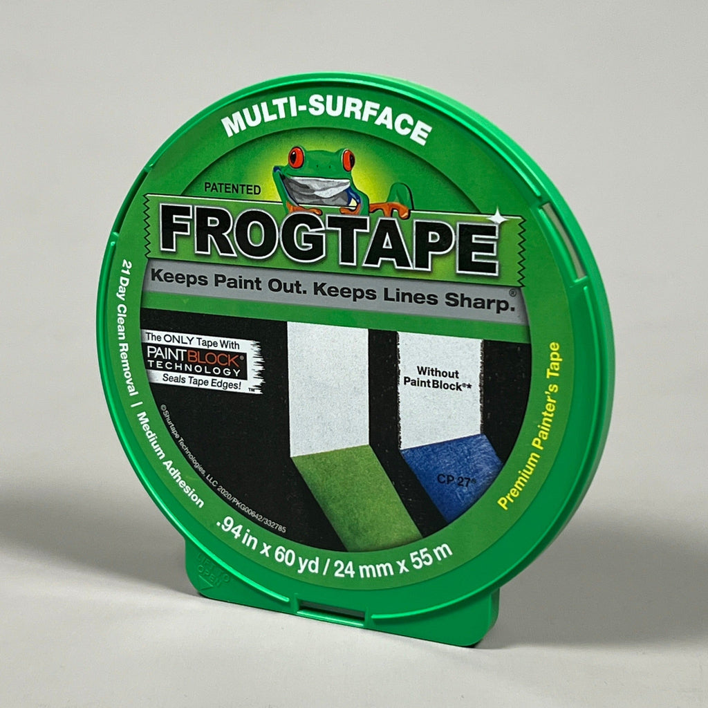 2-PK SHURTAPE FROGTAPE Multi-Surface Masking Tape Green 0.94 in x 60 yd 332785 (New)