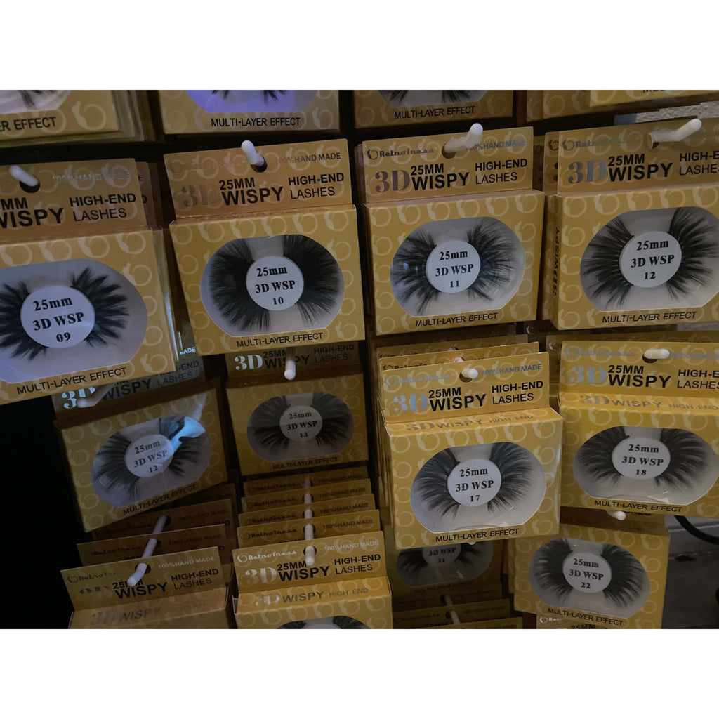 RetroTress 3D 25mm Wispy High-End Lashes Mink Matte 100% HAND MADE Eyelashes Bulk