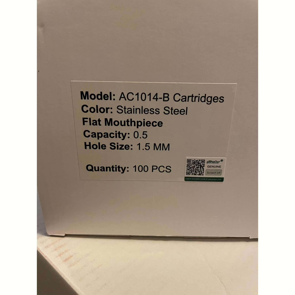 510 Empty Cartridges 1 box of 100 cartridges