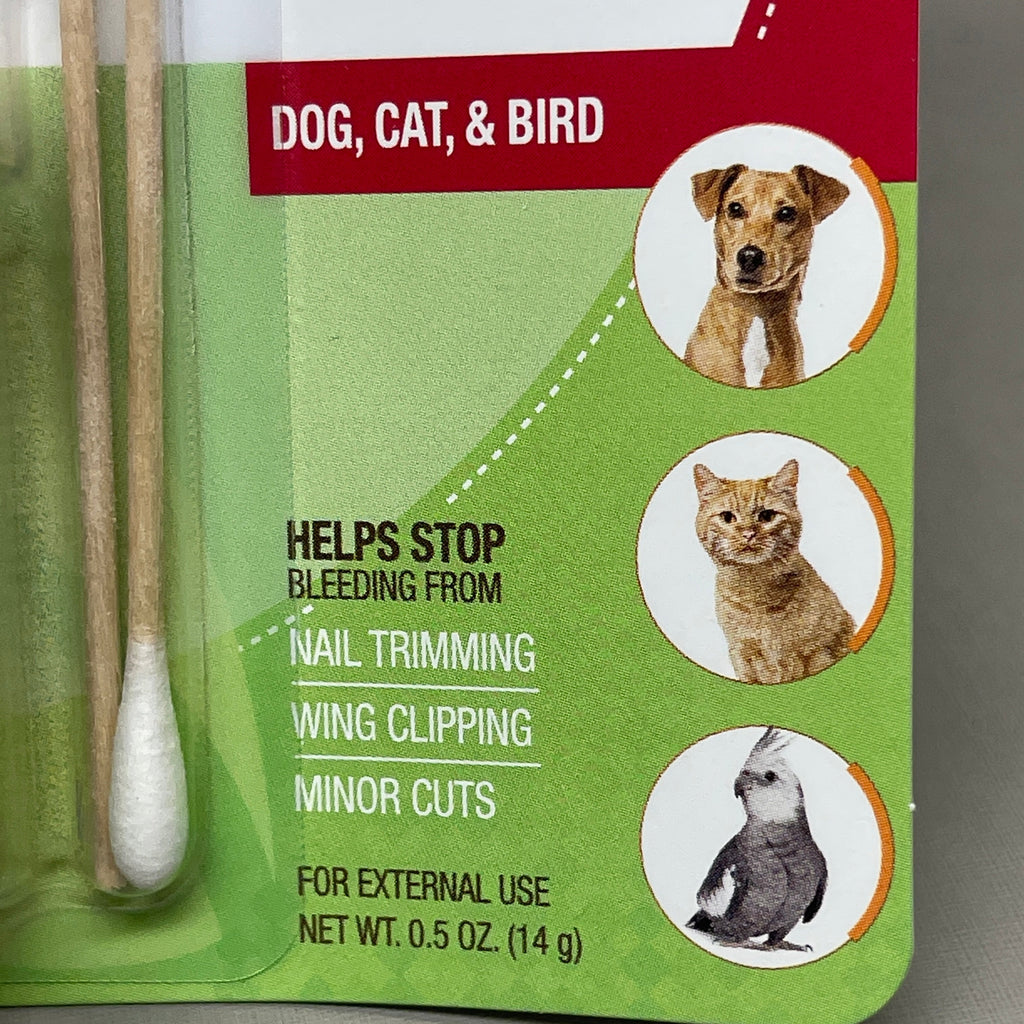 ZA@ FOUR PAWS Pack of 3 Quick Action Blood Stopper Styptic Powder Bottles 0.5oz BB 03/24 (New)