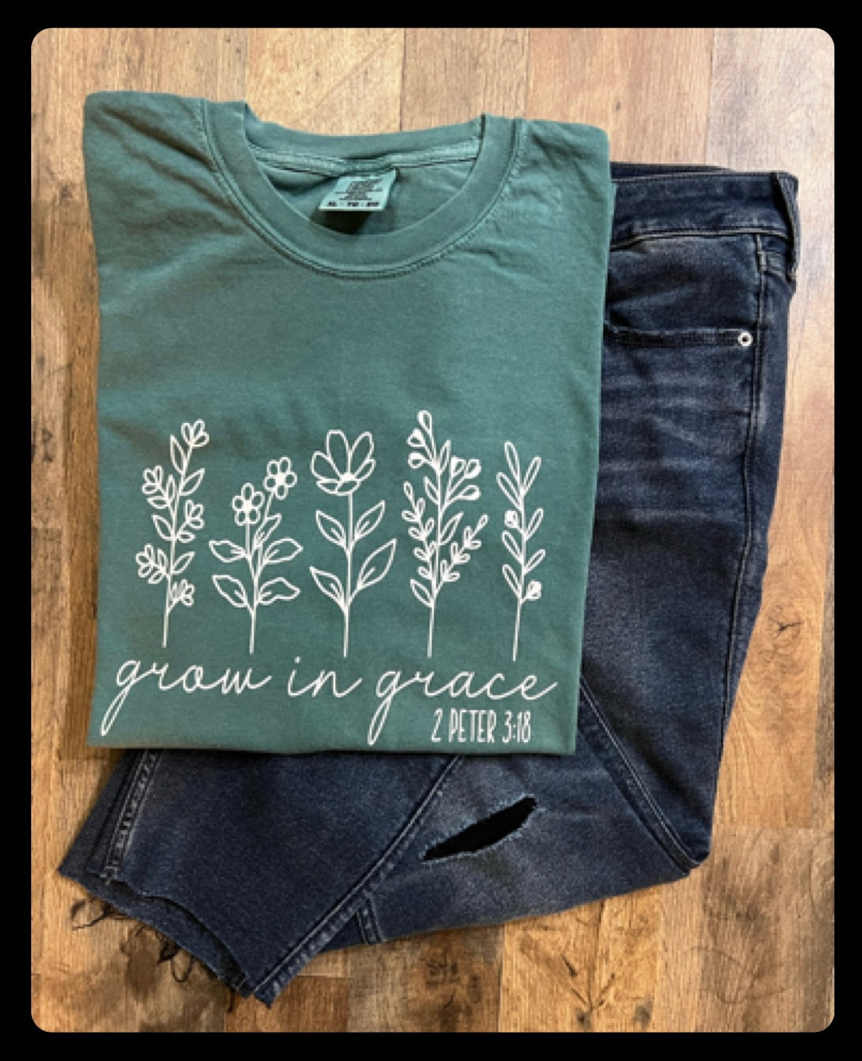 Grow in Grace Comfort Colors Tee