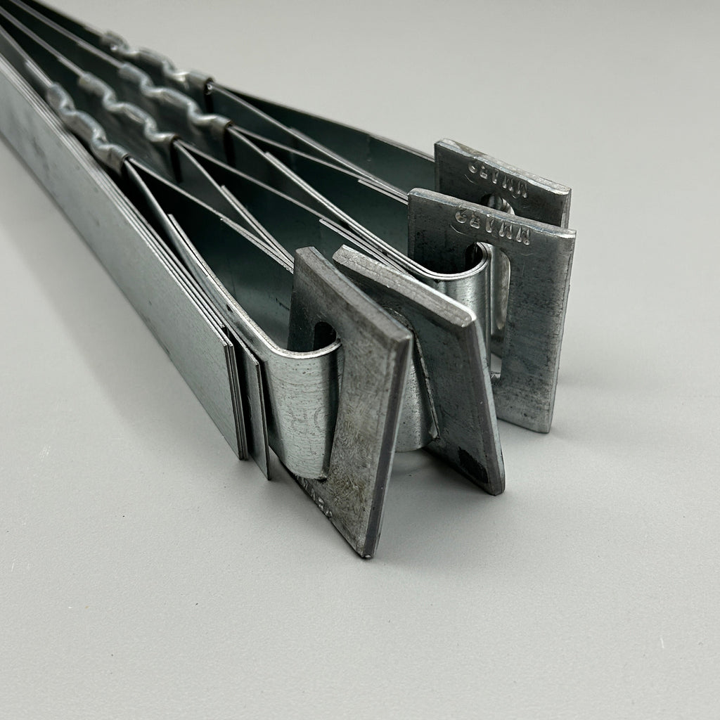 Minute Man Anchor Straps 4 Pack Galvanized Coat Frame Tie 1-1/4" X 7' (New)