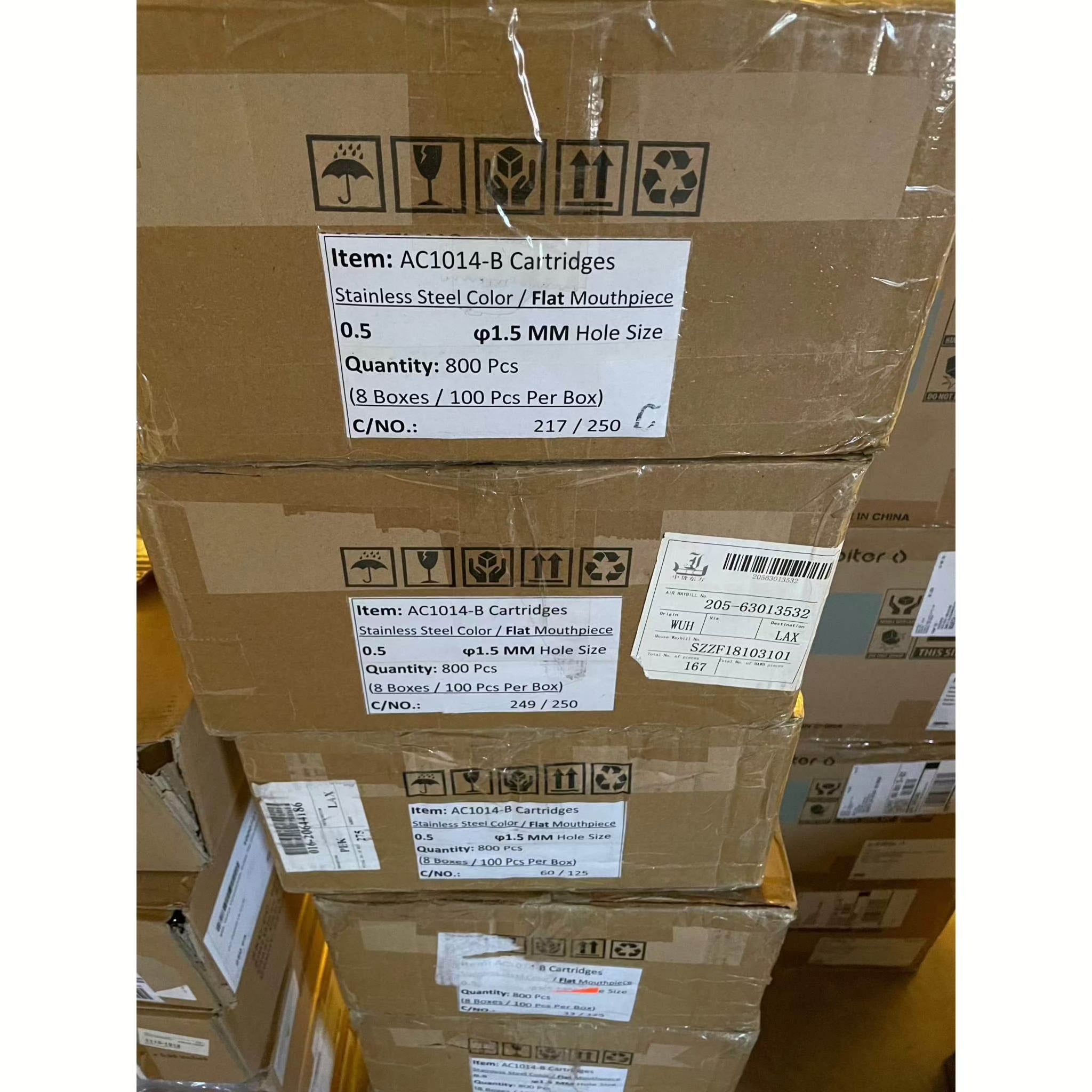 510 Empty Cartridges 1 box of 100 cartridges