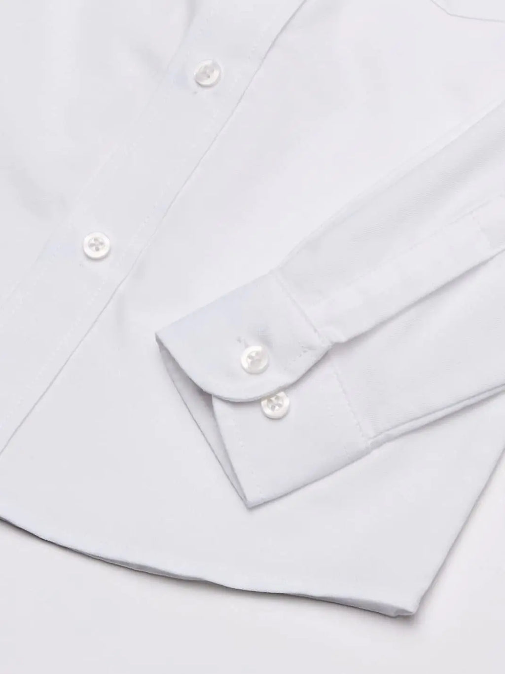 IZOD Boys' Long Sleeve Solid Button-Down Collared Oxford Shirt with Chest Pocket 2T White - # BOAA11510006