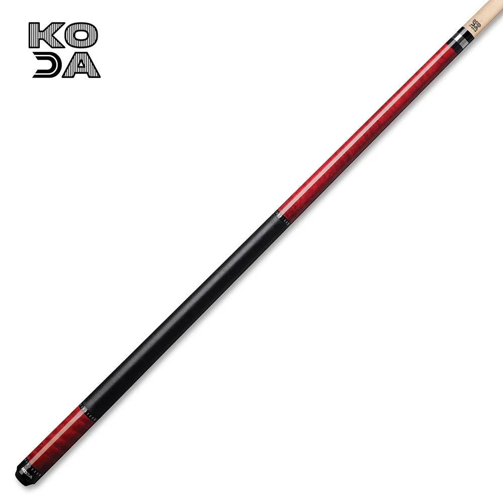 KODA Curly Maple Cue Stick with Irish Linen Wrap and Maple Shaft