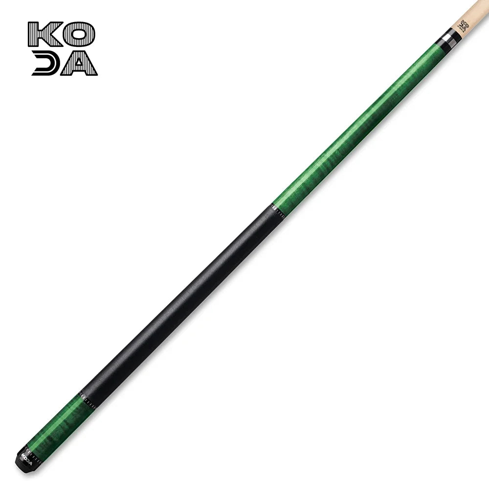 KODA Curly Maple Cue Stick with Irish Linen Wrap and Maple Shaft