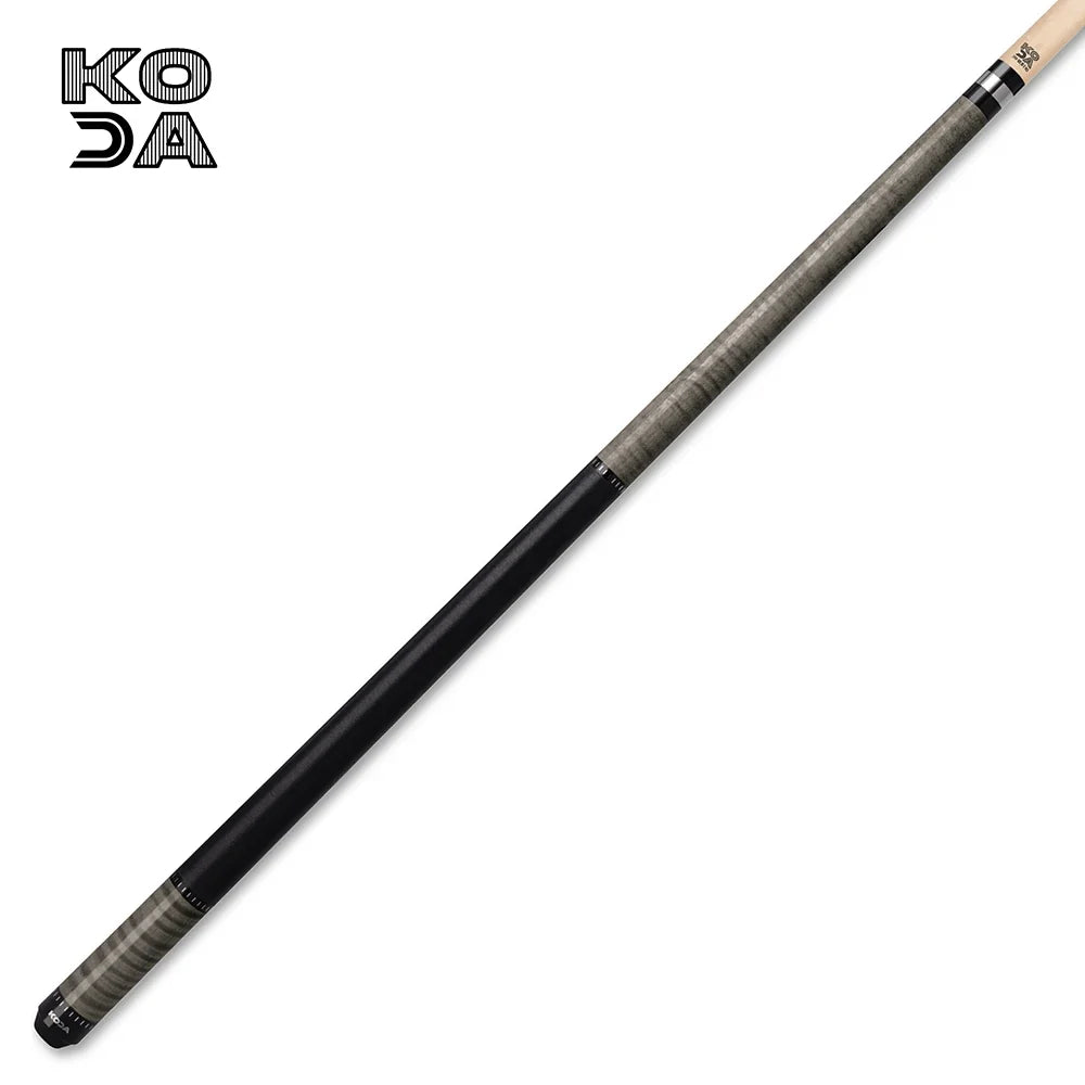 KODA Curly Maple Cue Stick with Irish Linen Wrap and Maple Shaft