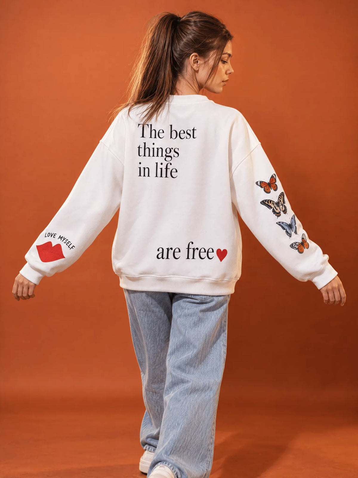 Love Yourself Oversize Unisex Crewneck