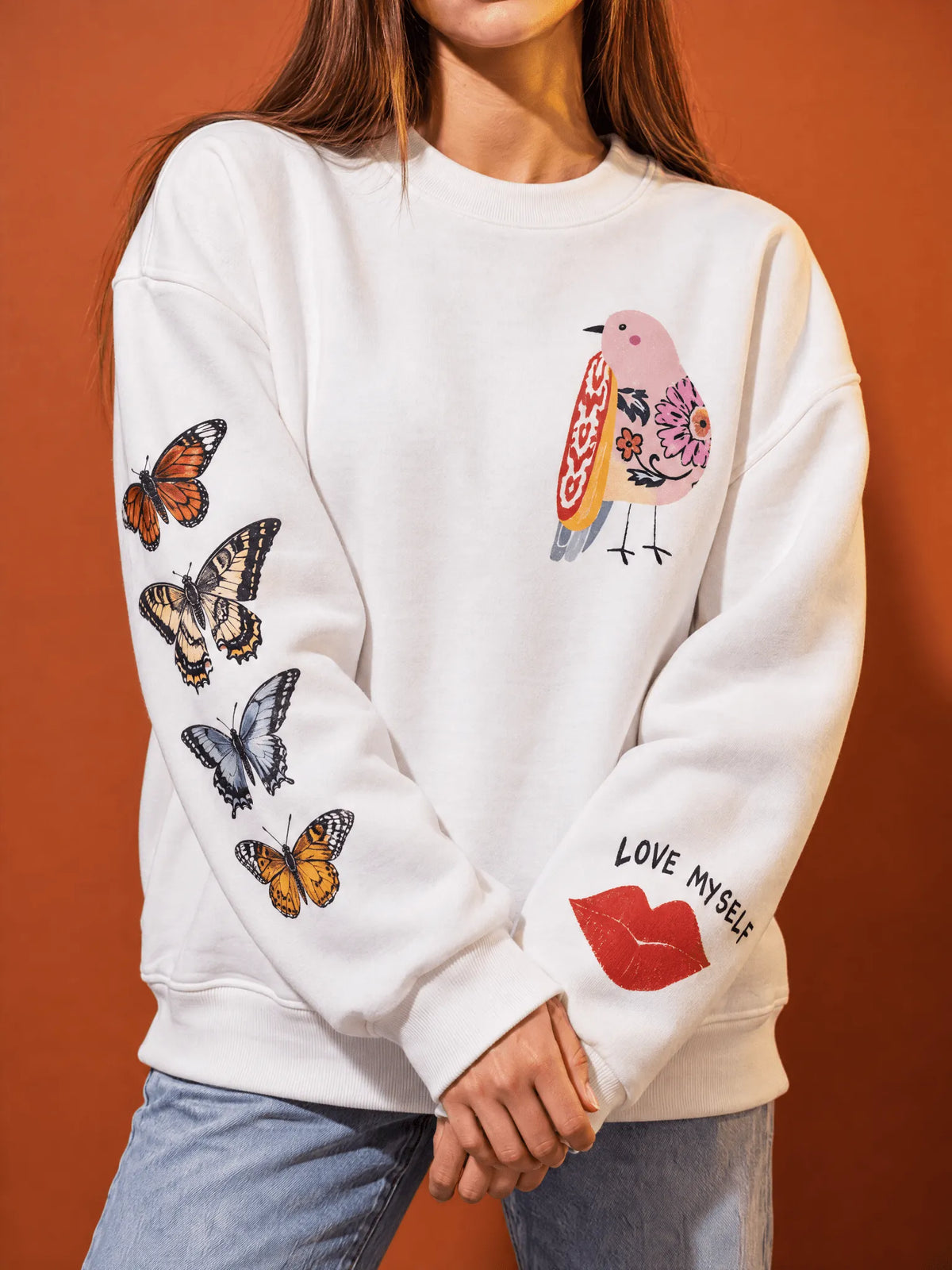 Love Yourself Oversize Unisex Crewneck