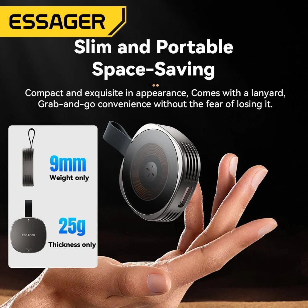 Magnetic Wireless Charger for Apple Watch | Fast Portable Charging Solution