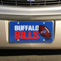 Buffalo Bills Premium Laser Tag License Plate, Mirrored Acrylic, Printed, 12x6 Inch