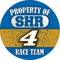 Kevin Harvick #4 Property of XXL MAGNET 4" Round Vinyl Auto Home Nascar