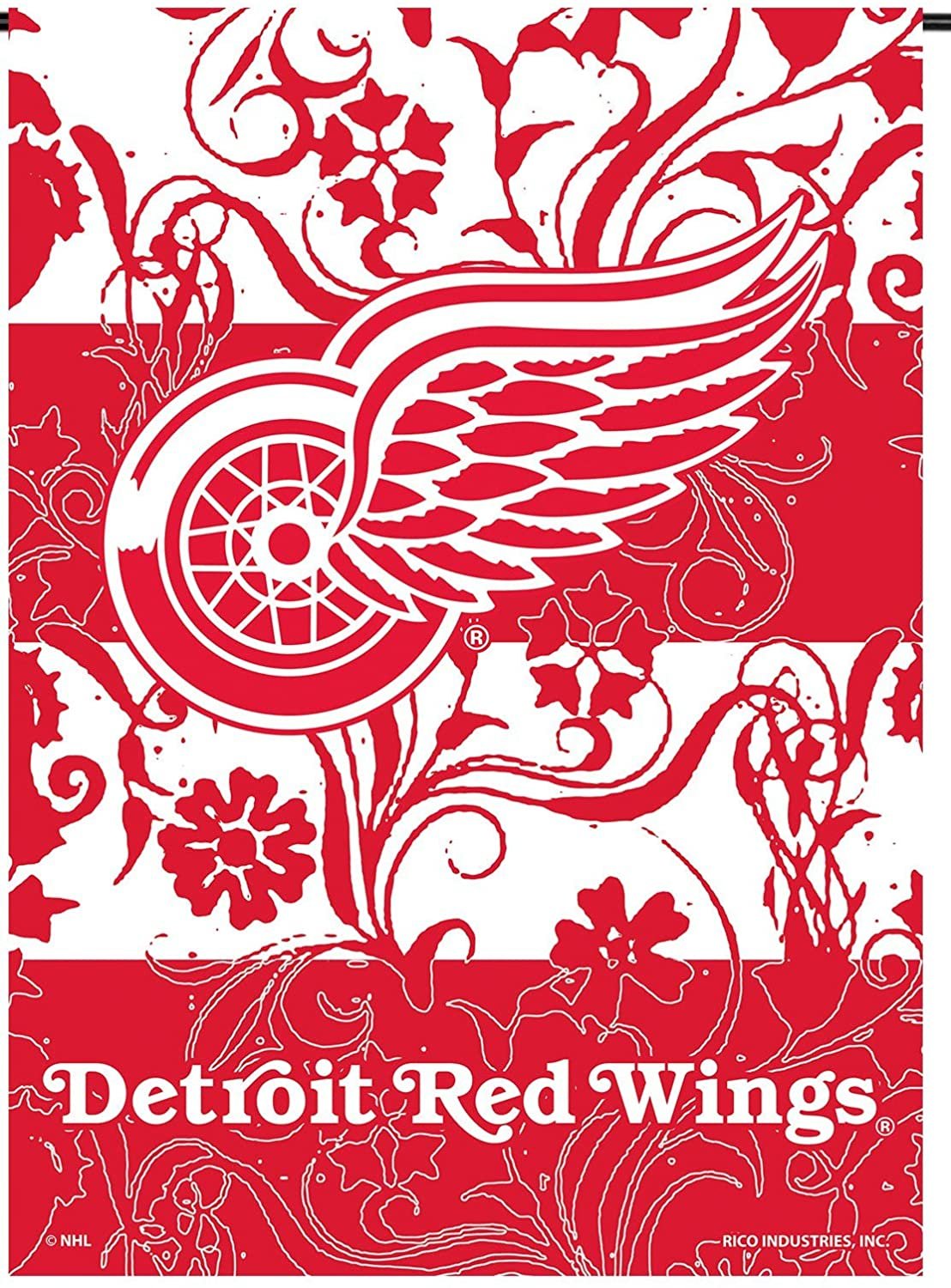 Detroit Red Wings Premium Double Sided Garden Flag Banner, 13x18 Inch, Display Pole Sold Separately