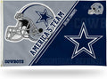 Dallas Cowboys 3x5 Feet Flag Banner, Split Design, Metal Grommets, Single Sided, Indoor or Outdoor Use
